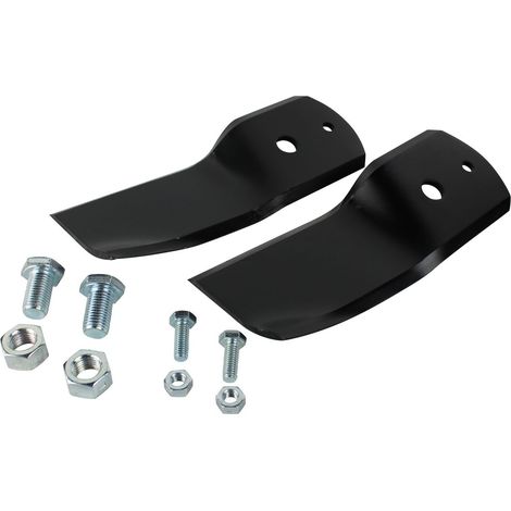 Kit ailettes lame tracteur tondeuse – Compatible avec tondeuses STIGA – Longueur 165 mm – Alésage 11 mm – 1134911901