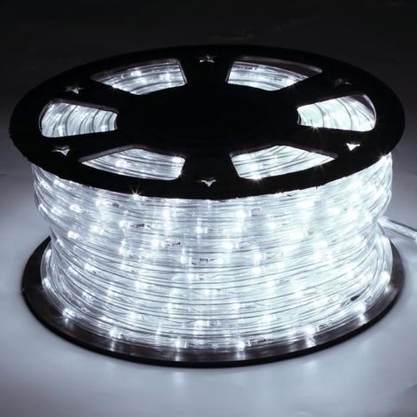 Guirlande LED 40m - IP44 - Blanc Froid - Décoration Jardin, Mariage, Noël (1/4)