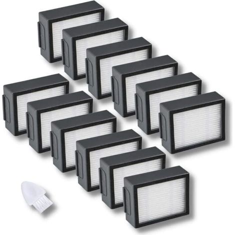 12-Pack Remplacement Filtres avec iRobot Roomba i & e i1 i3 i4 i6 i7 i8 e5 e6 + J7 (Non pour J7+) Pièces de Rechange pour Aspirateur Accessoires (1/4)