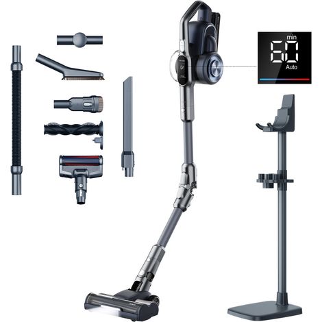 JIMMY H11 Pro. Tipo di prodotto: Aspirapolvere elettrica, Tipo di contenitore della polvere: Senza sacchetto, Colore del prodotto: Grigio. Tipo di pulizia: Secco, Sistema di filtraggio del... - H11PRO (1/2)