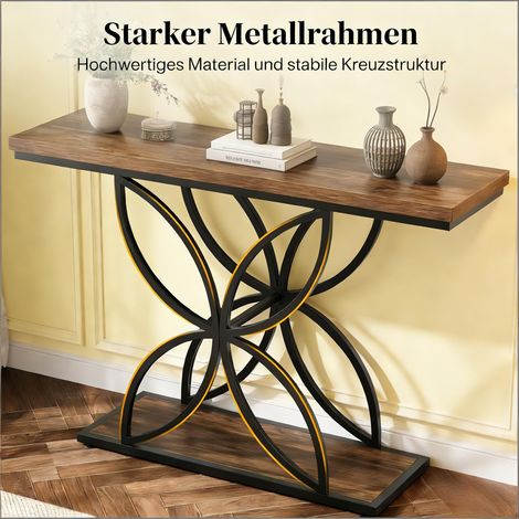 Console de design chic,table basse,table d’appoint dans la zone d’entrée (console uniquement) (1/5)