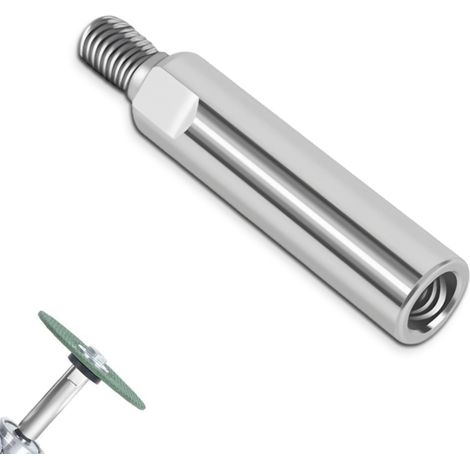 3 pièces rallonge pour meuleuse d'angle, levier adaptateur fileté M10, compatibilité universelle, usage automobile et rénovation (1/5)