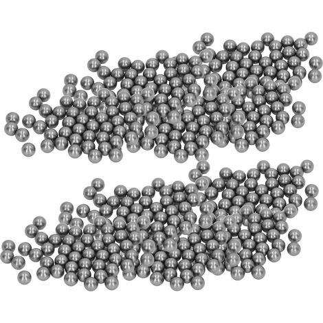 Lot de 500 billes acier carbone polies miroir Ø8mm pour roulements precision (1/5)