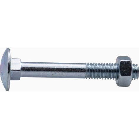 Boulon zingué TRCC Viswood Ø8x100mm (lot de 3 boulons)