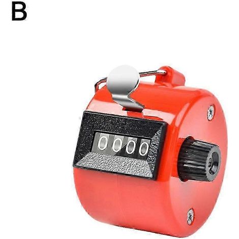 Compteur mécanique portatif à 4 chiffres pour le comptage des doigts au golf