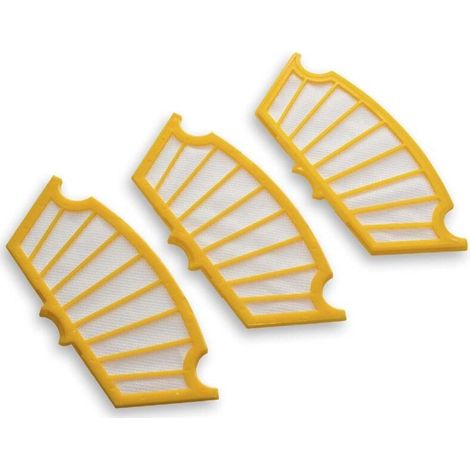 Set mit 3 Staubsaugerfiltern, kompatibel mit iRobot Roomba 560, 562, 563, 564, 565, 570, 580, 581, 585, 590 – Hauptfilter (1/4)