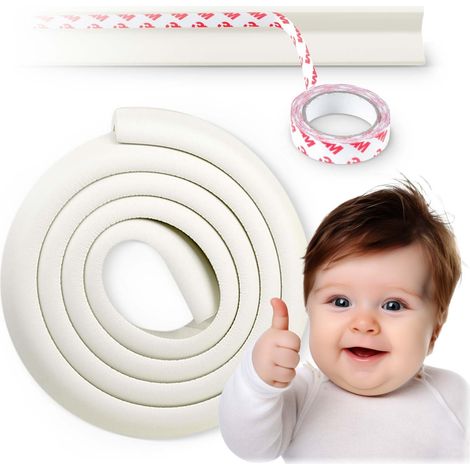 Ruban mousse de protection ricokids blanc 2 m