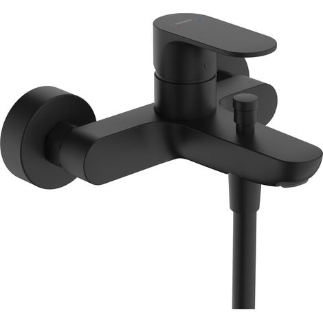 Hansgrohe Rebris S - Badewannenarmatur, schwarz matt 72440670 (1/3)