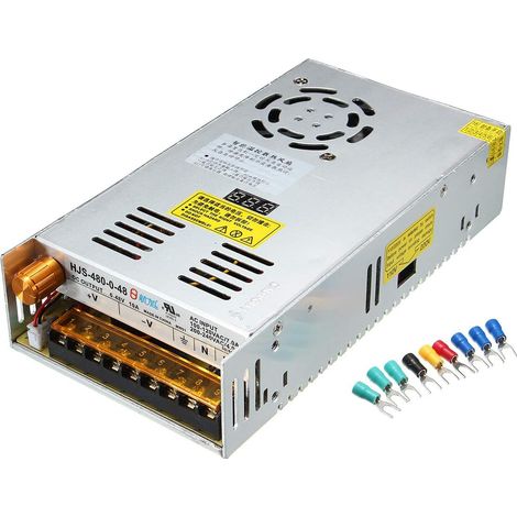 Transformateur d'alimentation À Découpage Réglable Ca 110/220 V À DC 0-48V 10A 480W avec Affichage Numérique (1/5)