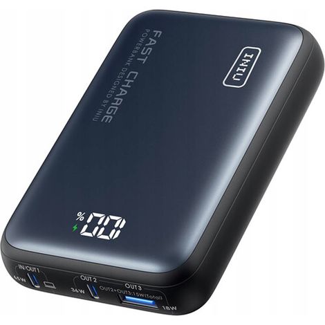 Powerbank INIU P62-P1 Leopard Power 20000mAh 65W Blu Navy 1 pz. (1/5)