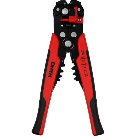 Dénudeur de fils automatique pour câbles 200 mm frontal robuste (1/4)