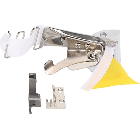 Machine à Coudre Binder Double Folder à Point Noué Industriel pour Accessoires de Vêtements et Garniture de Semelle 38mm (1/5)