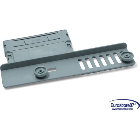 GRUPPO STAFFA CON RUOTE CESTO SUPERIORE LAVASTOVIGLIE SMEG 698290464 ORIGINALE (1/4)