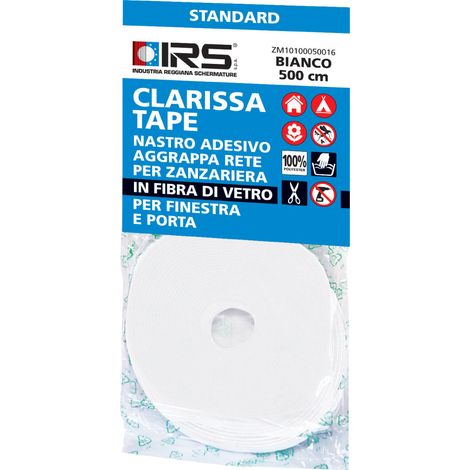 Nastro adesivo per zanzariere - aggrapparete 5 metri - bianco (1/3)