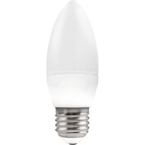 Dimmbare Matel LED-Kerzenlampe 7W E27 neutral