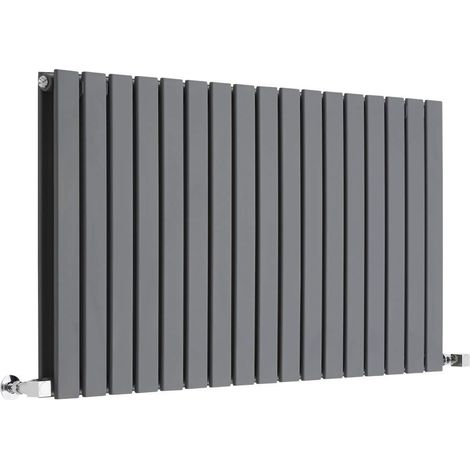 Radiateur Design Horizontal Anthracite Delta 63.5cm x 119cm x 3cm 1624 Watts