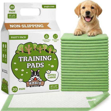 Tapis éducateurs pour Chiens – écologiques, Ultra absorbants et Anti-odeurs – Paquet de 20 (60 × 90 cm) (1/5)