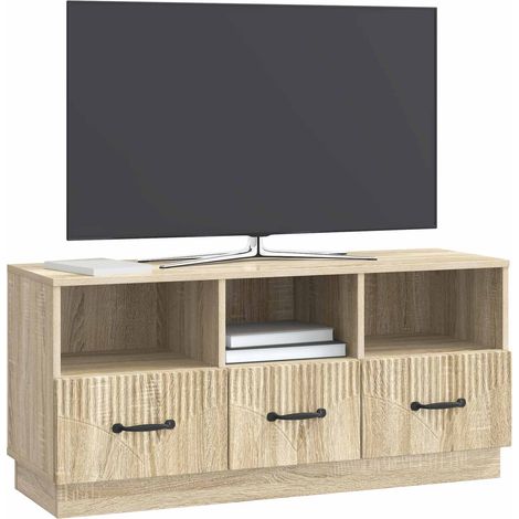 Maison Exclusive - Mobile TV Rovere Sonoma 102 x 34,5 x 47 cm Legno ingegnerizzato