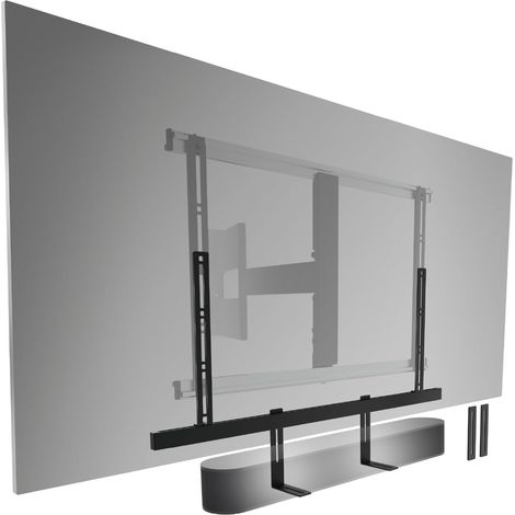 Support pour Barre de Son Universel, Installez sous la TV, Convient également pour Bose SoundTouch 300-700, Sonos Beam-Arc, Samsung, Sony, LG und JBL, Poids Max 6.5 kg (1/5)