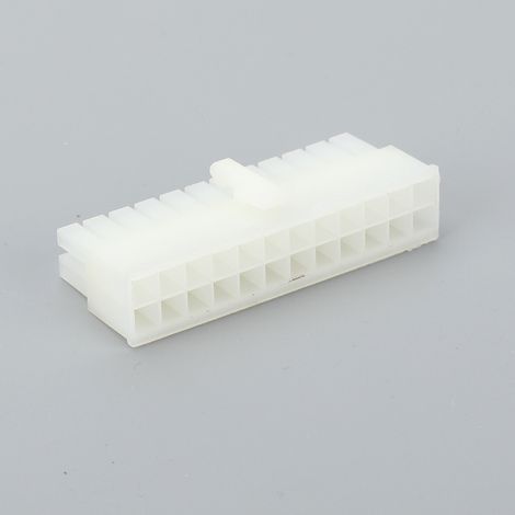 Connecteur mâle 4,2 mm à double rangée pour faisceau de câbles automobiles. (1/4)