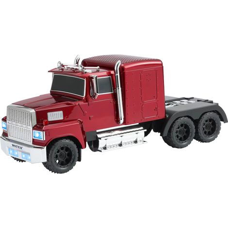 Enceinte Bluetooth en forme de camion avec entrées carte TF, USB, FM, AUX et TWS.