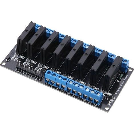aqxreight Module de Relais d'état 5V 8 Canal avec des Projets de Bricolage et d'usage Industriel (1/5)
