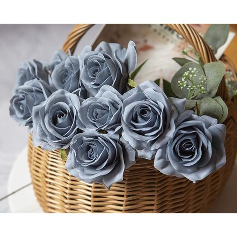 Roses artificielles en Soie pour Arrangement de Mariage fête décoration de la Maison (1/3)