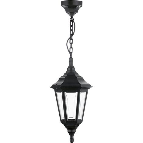 Sospensione classica CLIC-CLAC 6 IP44 E27 42W Nero