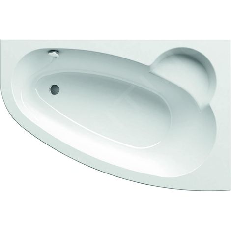 Ravak Asymmetric - Baignoire asymétrique 160 R, 1600x1050 mm, droite, blanche C471000000 (1/3)