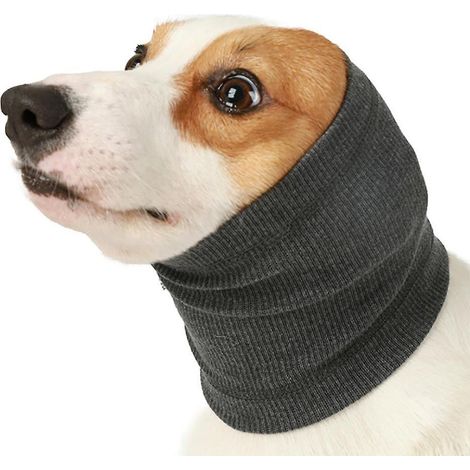 Filiyano-Écharpe pour chien, écharpe d'hiver, paréo de natation, cache-cou, protection des oreilles Gris S Gris (1/5)
