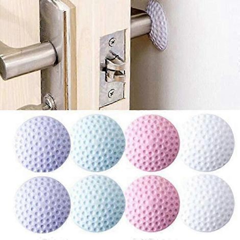 Butoirs de porte muraux autocollants, butoirs de porte en caoutchouc, 8 pièces irisfr (1/5)