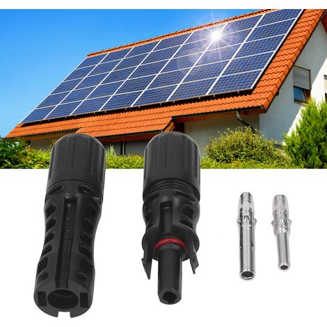 5 Sätze 1500-V-Photovoltaikkabel und MC4-Photovoltaikstecker (1/5)