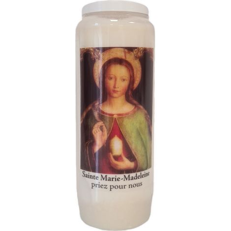 Bougie Sainte Marie Madeleine neuvaine