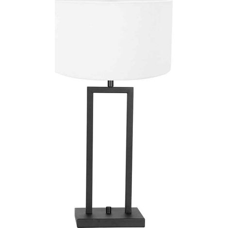 Steinhauer - tischlampe - Stang - schwarz - metall stoff - Ø 30cm (1/5)