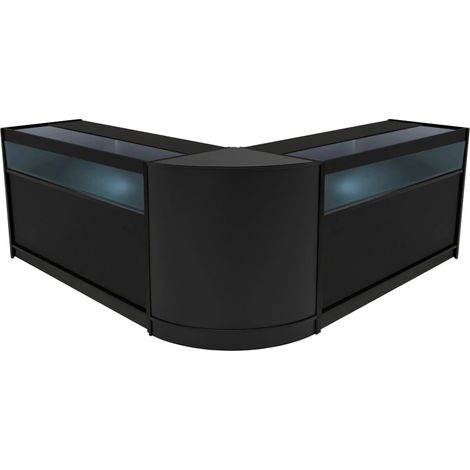 Iris LED Shop Counter Set CM60 & 2 x B1500 - Black (1/5)