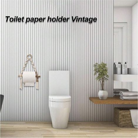 Porte-papier toilette Décoration de salle de bain Été (1/4)