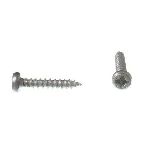 One Stop DIY Lot de 20 vis auto-taraudeuses à tête bombée Pozi n°6 x 1,9 cm