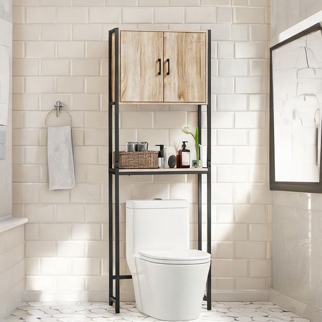 Meuble de salle de bain madera Natural 64 x 19 x 178 cm (1/5)