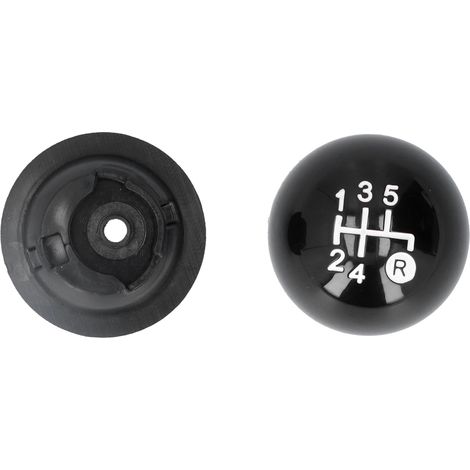 Kit de remplacement de pommeau de levier de vitesses avec cache décoratif pour Fiat 500 et 500C (2007-2018), conduite à gauche et à droite. (1/5)