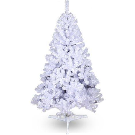 SWANEW 1.2 m albero di abete bianco Albero di Natale Albero artificiale artificiale unico Decorazione natalizia ignifuga per la decorazione natalizia (1/5)