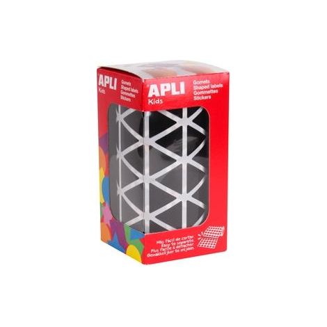 ROLLO GOMETS TRIANGULAR APLI 20MM NEGRO 11497