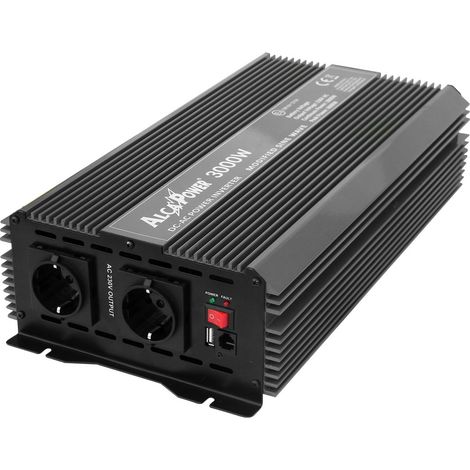 IRS3000-24 INVERTER Alca Power SOFT START 3000W Input 24V DC Output 220V AC