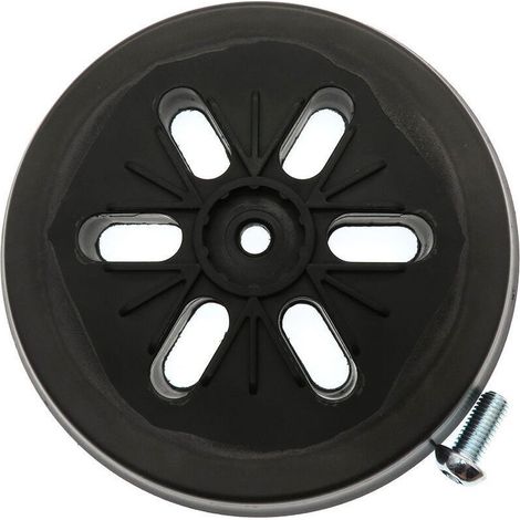 Plateau et patin de ponçage,Plateau de ponçage pour ponceuse excentrique Bosch GEX 150 AC, PEX 15 AE, GEX 150 Turbo 150 mm avec vis (1/5)
