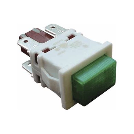 INTERRUPTEUR VOYANT VERT POUR LAVE LINGE WHIRLPOOL - 481927618261