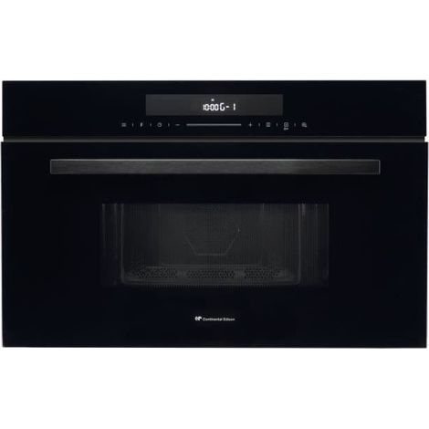 Four a micro-ondes encastrable - CONTINENTAL EDISON - 1450 W - 34 L -Combiné Gril - CEMO34CEB3 - 59,5 x 38,3 x 49,2 cm - Noir (1/5)