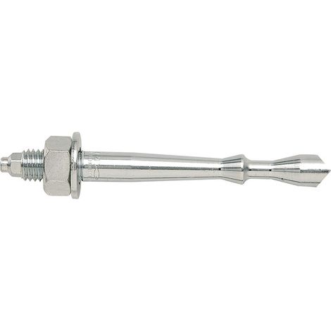FISCHER  FHB II-A S  Barra multicono corta in acciaio zincato classe 8.8.  Barra FHB II-A S M12X75/60 [Conf. 10 pz] (1/3)