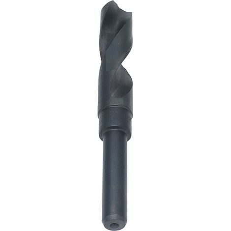 Foret de 19 mm, queue de 1/2 pouce, en acier rapide (HSS), noir, à queue réduite, forets hélicoïdaux (1/5)
