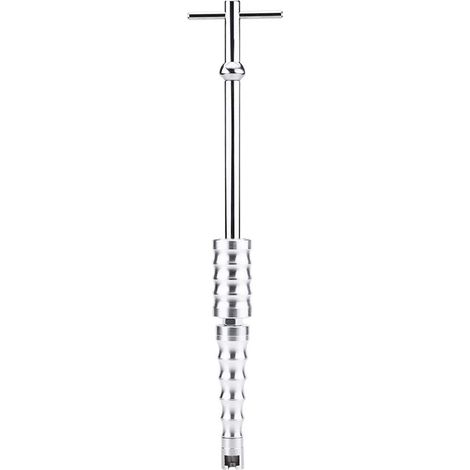 Extracteur de Main de Marteau de Glissière de Forme de T, Outil de Retrait de Bosselage de Carrosserie D'acier Inoxydable D'extracteur de Dent de Barre de T Pour Réparation de Voitures, Mot (1/5)