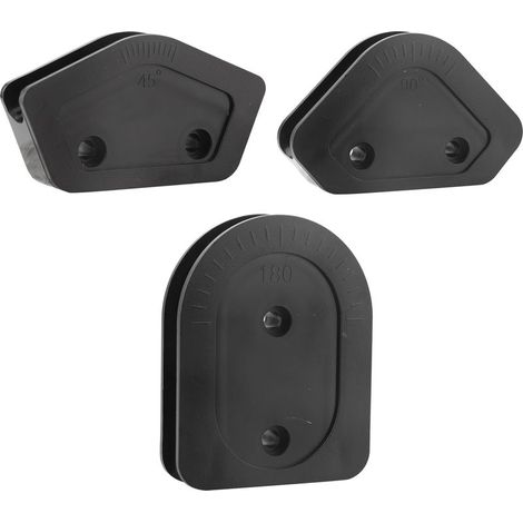 3Pcs Moules à Cintrage pour Tubes Acryliques Rigides 12mm - 45, 90 et 180 Degrés (1/5)