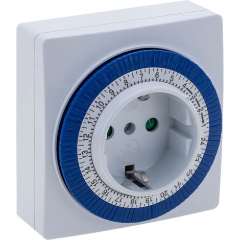 BeMatik - Programmeur quotidienne plug-in mécaniques électriques de type compac (1/5)